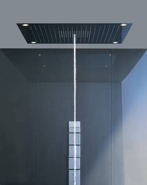 Axor Hansgrohe, Starck ShowerHeaven 970x970mm mit Licht, art. 10623800, Laminarstrahl - mit �17mm