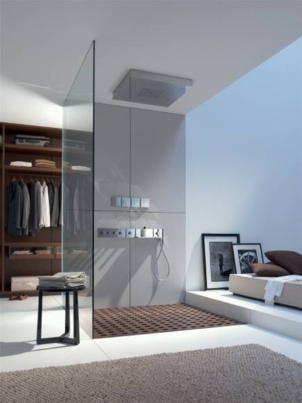 Axor Hansgrohe Starck ShowerHeaven 720x720mm, ohne Licht, Deckenaufbau-Montage