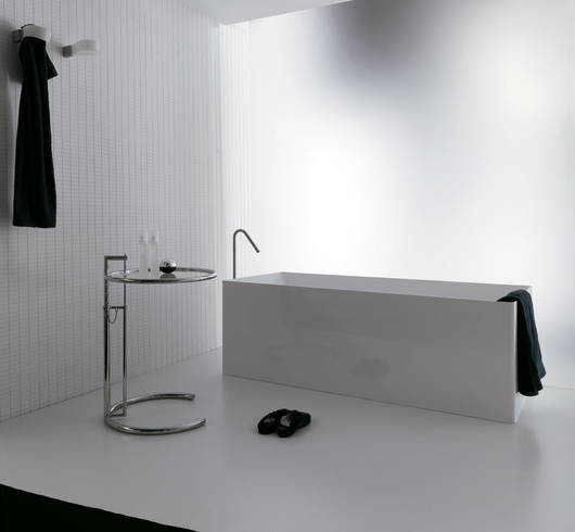Atmosfere.01 Dual rettangolare, Colacril by Sanikal, Badewanne freistehend rechteckig, Gr��e 1800x800mm (oder auch 1600x700mm) in Polymineral, Au�en glanz, Innen matt, art. 961670